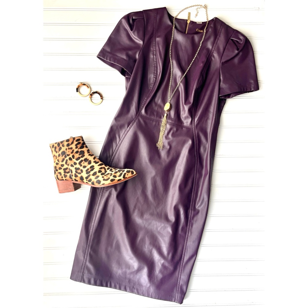 Calvin Klein Cabernet Cocktail Dress | size 4